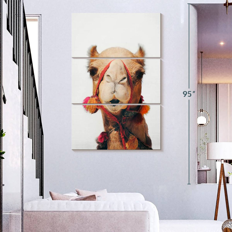 Brampt Cheeky Camel, 74" H x 48" W