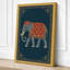 Ceremonial Elephant Eclectic - Wrapped Canvas-1666914535-1666914553