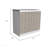 Rectangle 2-Door Utility Sink And Cabinet-618933272