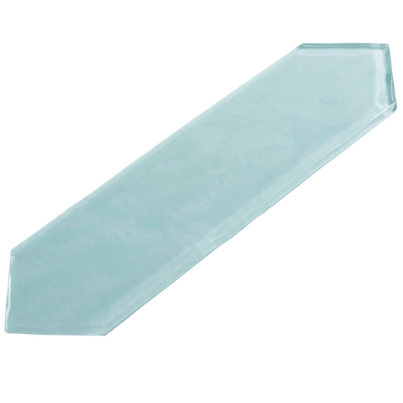 Ergo 3" x 11" Picket Glass Floor and Wall Tile, Chiffon