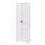Armoire de rangement avec 2 portes pour salle de bain, bureau, tablettes réglables, panneau de fibres à densité moyenne-665578873