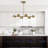 Bhagwan 6 - Light Kitchen Island Linear LED Pendant
