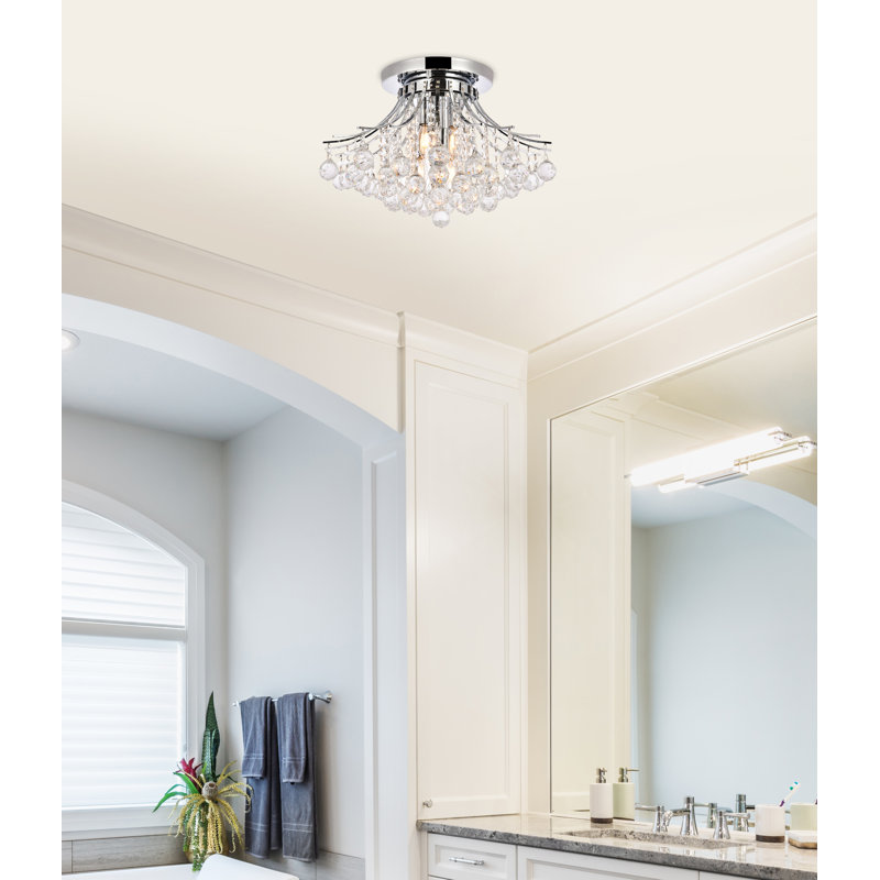 Flush Mount, Chrome, Royal Cut