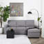 Razzak 3 Seater Linen Sofa Bed-818036312