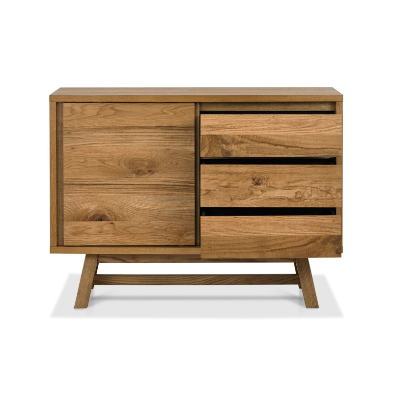 Mercie 116cm Sideboard, Rustic Oak