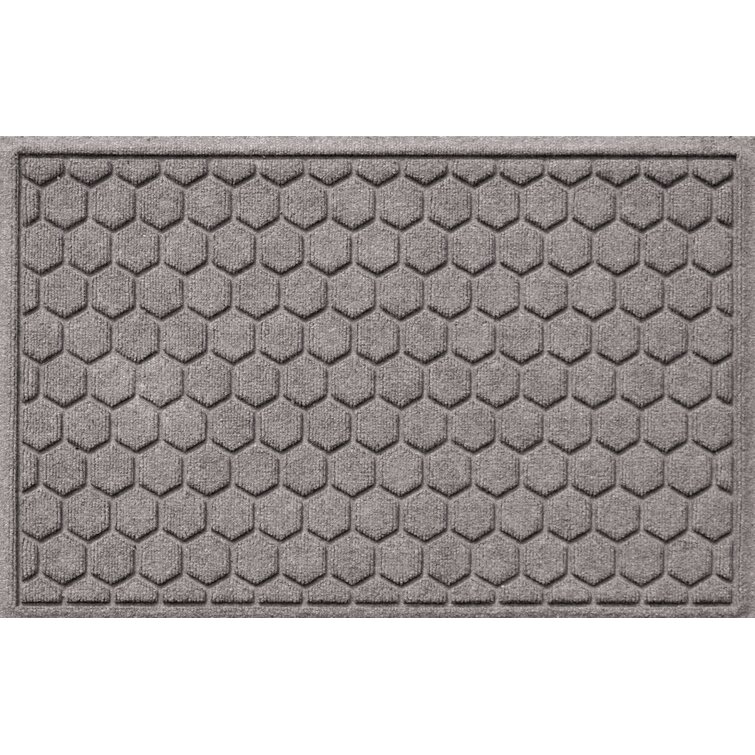 Washable Waterhog Boot Mat, Honeycomb Gray, Rubber | L.L.Bean