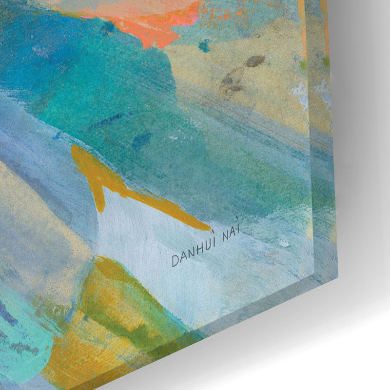 «Intensity 1 Horizontal» par Danhui Nai, art mural en verre acrylique, H 16 po x l 24 po x P 0,2 po