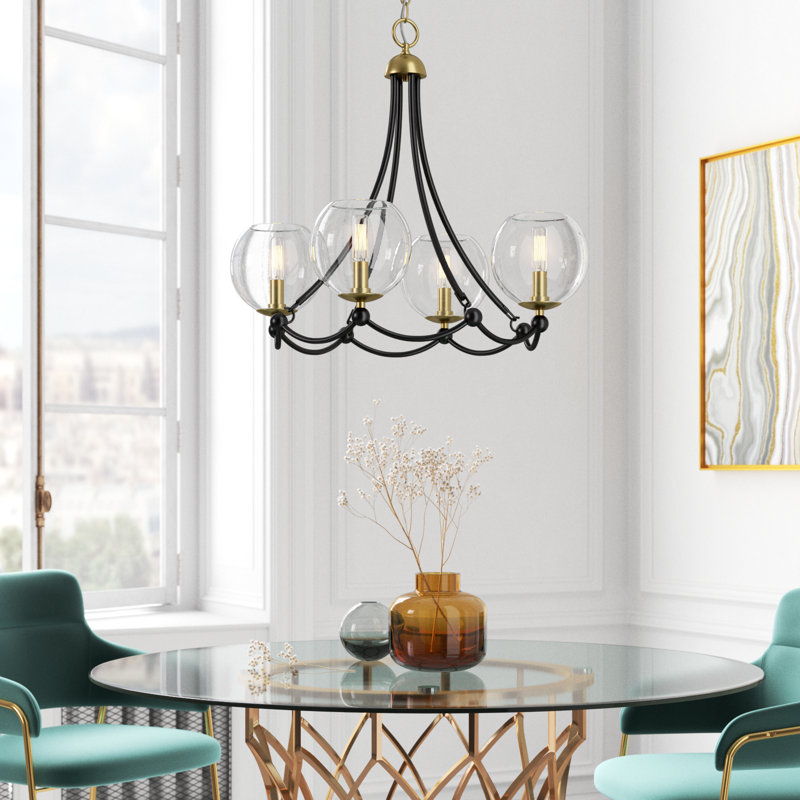 Merton 4 - Light Dimmable Classic / Traditional Chandelier