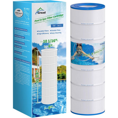 Filtre de piscine Pentair CC150 : remplace certaines cartouches des modèles Pentair Clean and Clear 150, Unicel et Filbur.