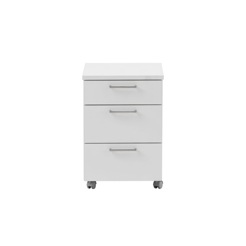 Filing Cabinet, Light Grey