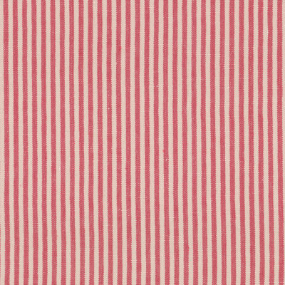 RHUBARB STRIPE Heavy Linen