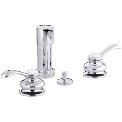 Fairfax Vertical Spray Bidet Faucet with Lever Handles
