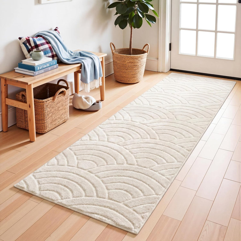 Tapis de couloir Soft Fluffy, Tapis de couloir 2 pi x 6 pi