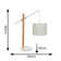 Docia 60cm Arched Table Lamp