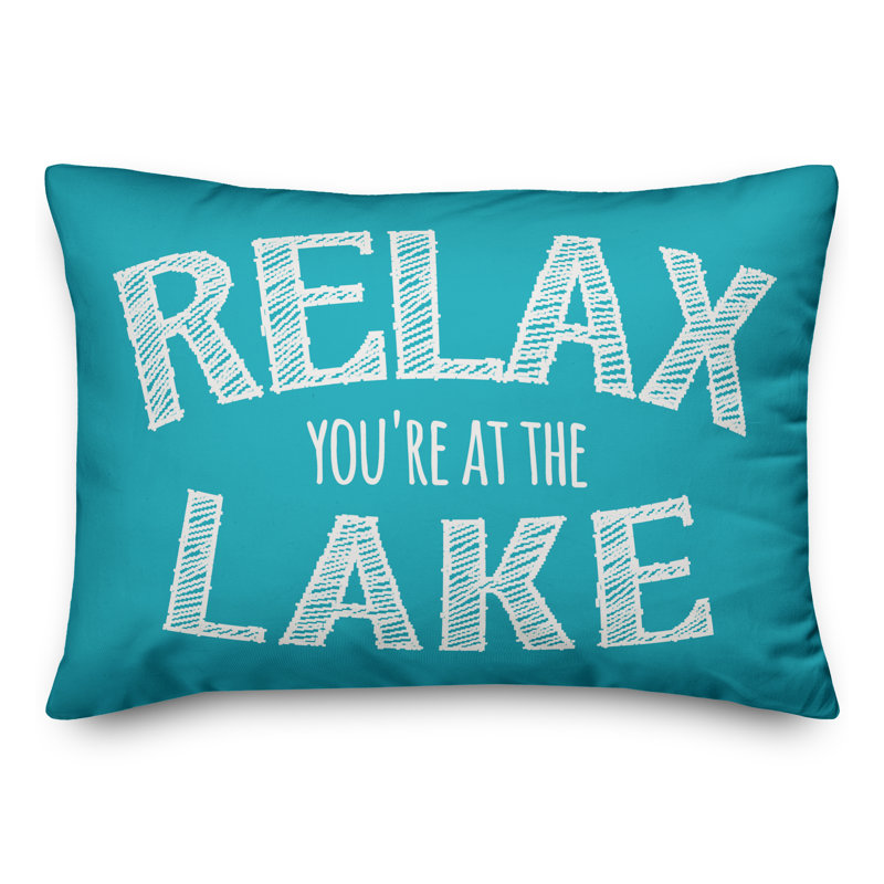  Housse et insert pour coussin Relax Relax at the Lake