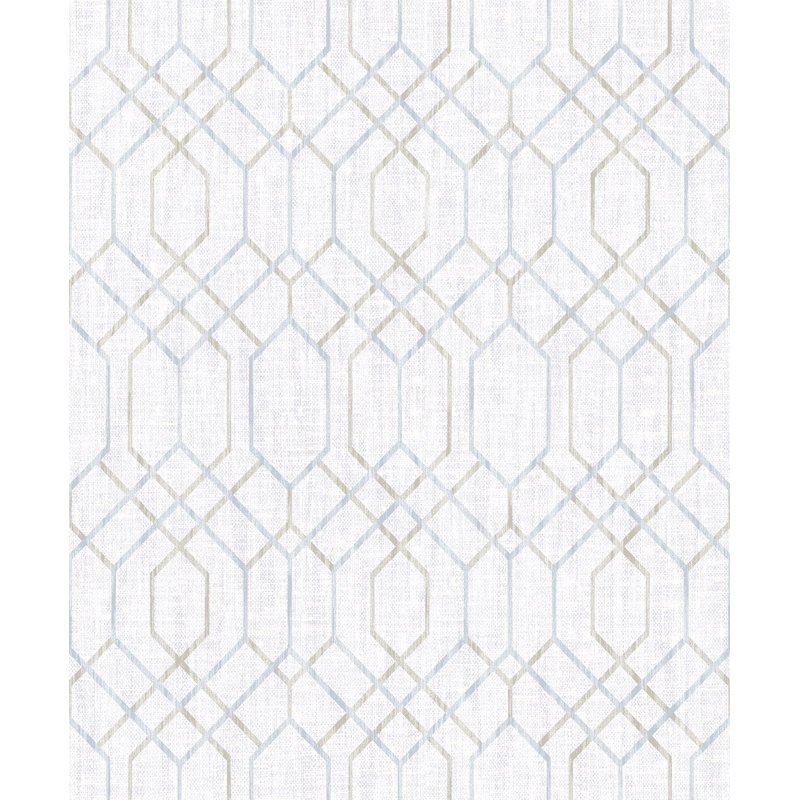Lyla Trellis Roll, White