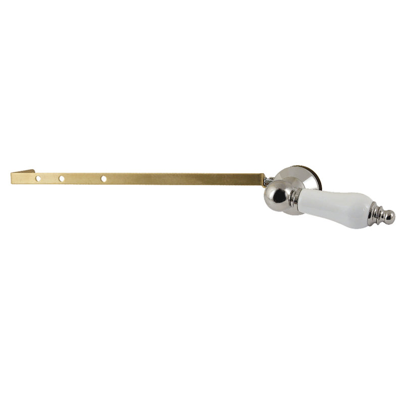 Kingston Brass Victorian Universal Front or Side Mount Toilet Tank Lever, Polished Nickel