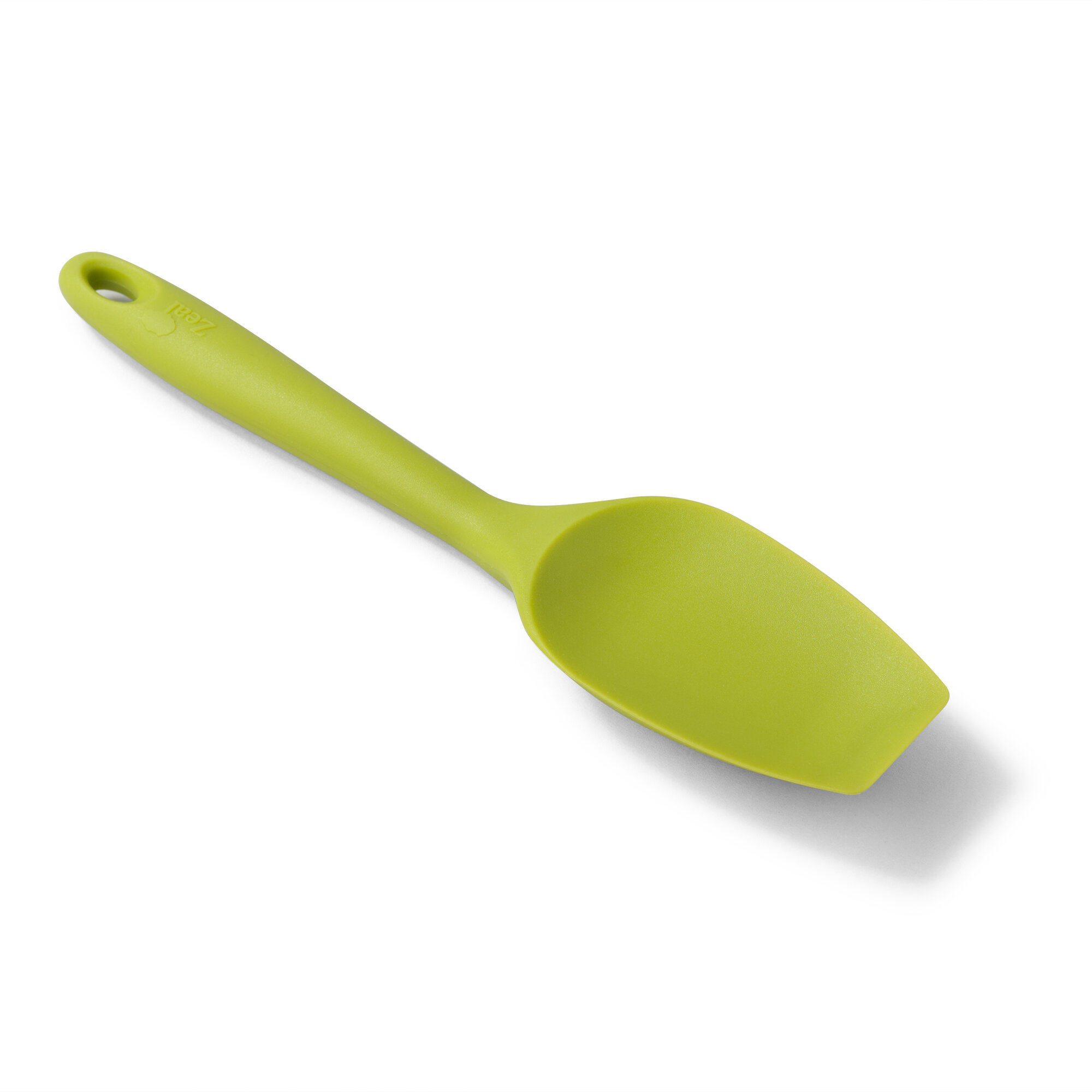 Zeal Silicone Spatula, Wooden Handle