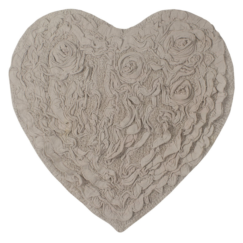 Tapis de salle de bain, Beige, L 25 po x L 25 po