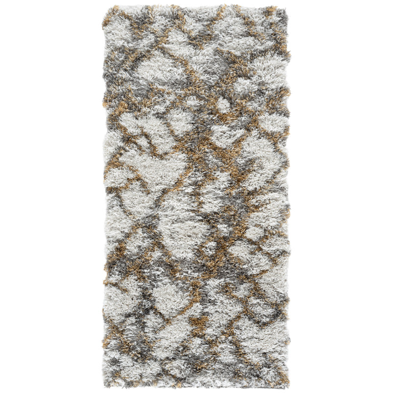 Cade Abstract Indoor Rug, Rectangle 2' x 5'