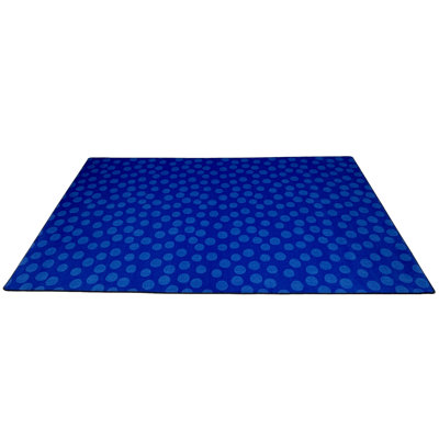 KidCarpet.com Spots Abound Classroom Rug, 7'6"x12' Rectangle