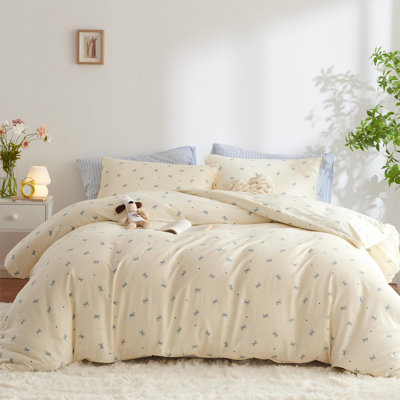 Housse de couette en jacquard Bow