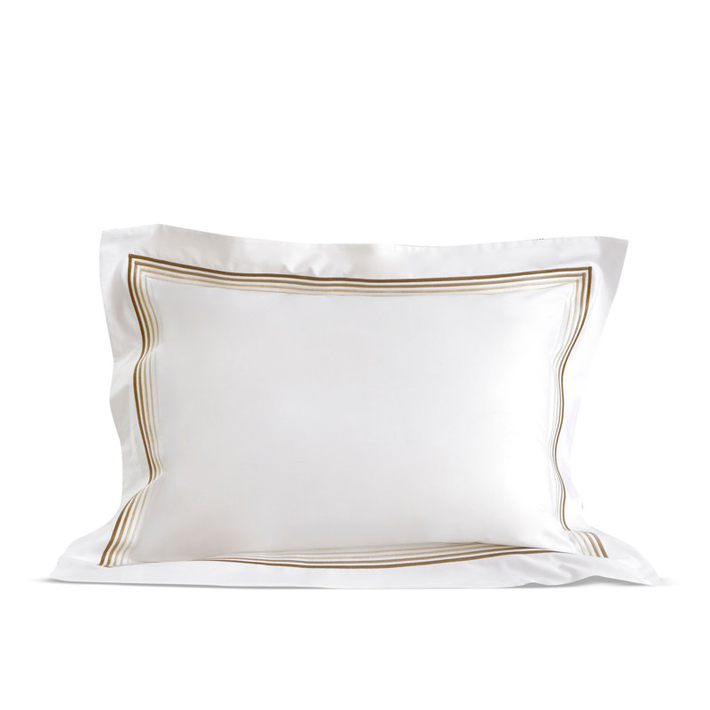 Casale Sham, Standard Sham, White/Natural