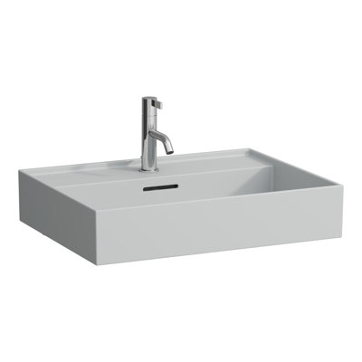 Countertop Washbasin, Ground Bottom, 4.75"H x 13.38"W x 17.69"D