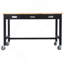 Versatile Heavy Duty Bamboo Workbench With Drawer And Mobile Functionality