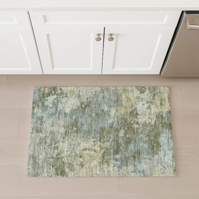 Machine Washable Indoor/Outdoor Earleville ACN2364 Abstract Rug