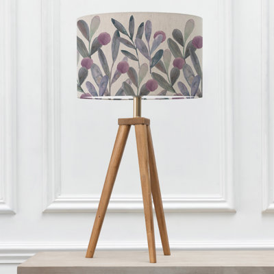 Aratus Wood Tripod Lamp