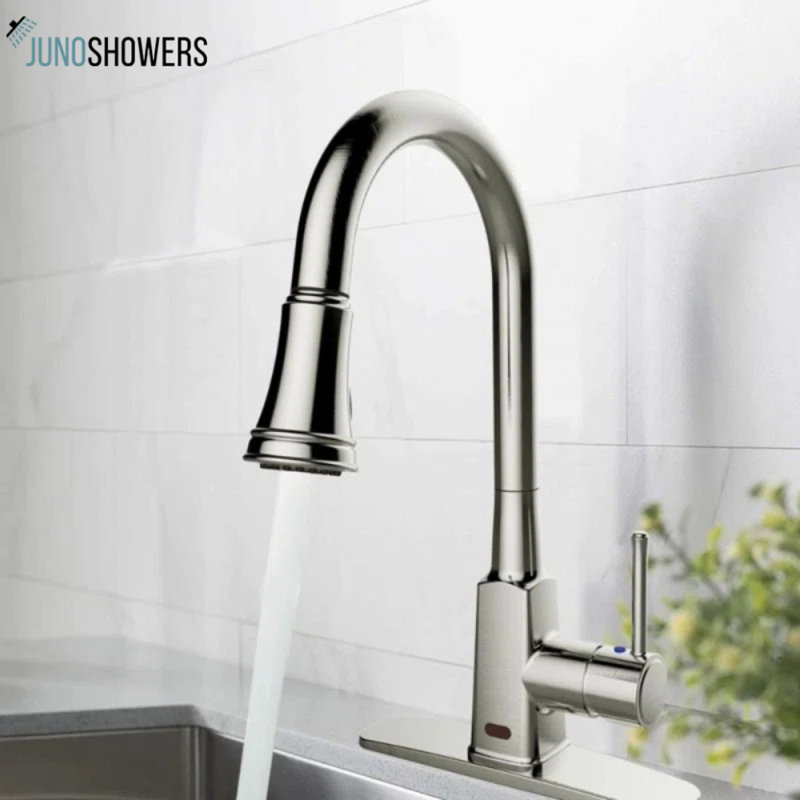 Minimalist Shower Panel Tower with Body Jets, Hand Shower, and Rainfall Head