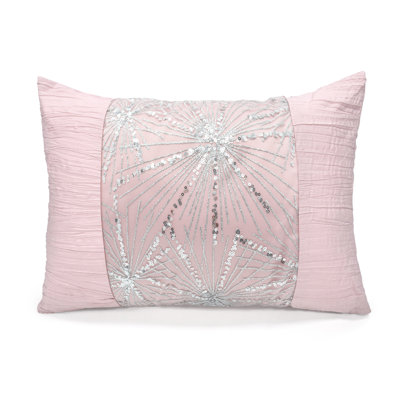 Opperman Crinkle Glitter Sequin Shimmering Boudoir Cushion