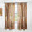 Pattern Tile with Mandalas - Bohemian Velvet Curtain - Room darkening - 1 panel-1541934573