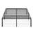 Messancy 16" Steel Platform Bed-1460000030-1449851188