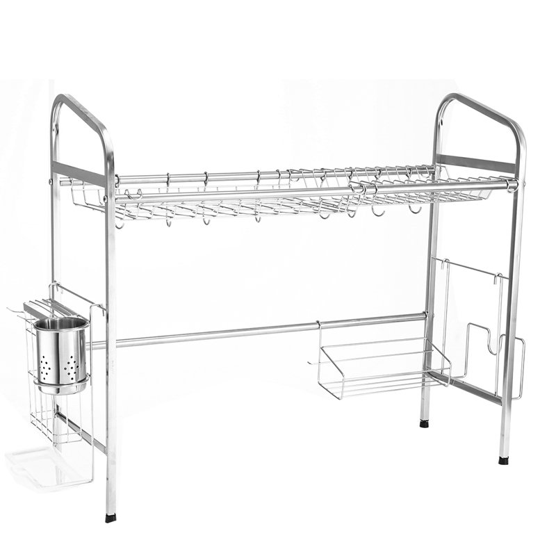 Stainless Steel Over The Sink Dish Rack