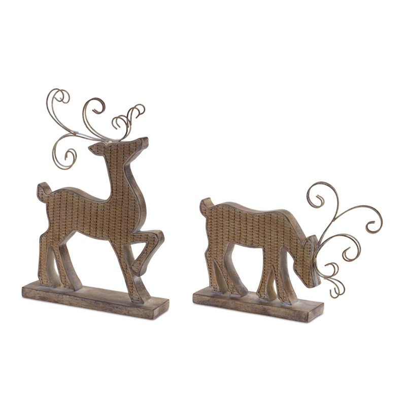 Ensemble de 2 cerfs Design