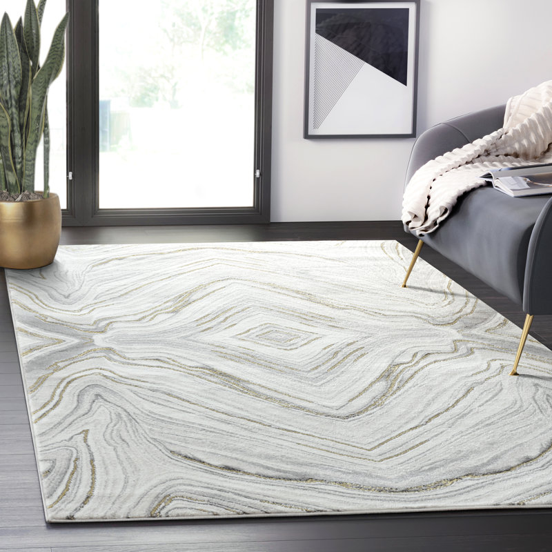 Tapis gris Miky, Rectangle 4 pi x 6 pi