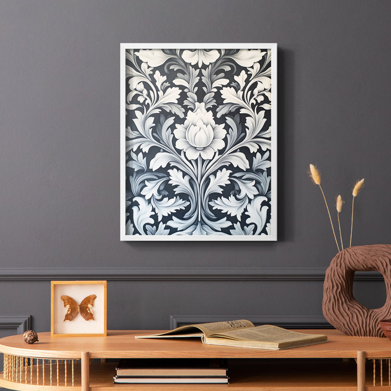 WM MORRIS Series DCCLI  -Premium Framed Print -Ready to Hang - No Nails Required