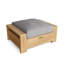 Madera Outdoor Teak Ottoman-233249370