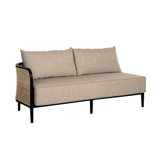 Havana 57" Wide Outdoor Loveseat with Cushions