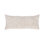 Maris 22" Cotton Linen Blend Throw Pillow, Ivory