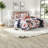 Oversized Comfort Bedding Sets, Cotton Cal King Modern Home Style