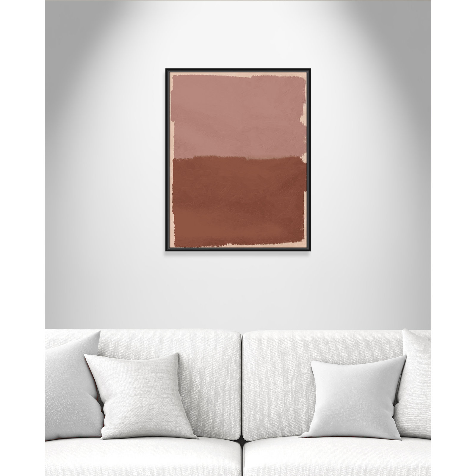 Hollow Delight Print by Marcus Prime, 23.5'' W x 29.5'' H, Black Floater