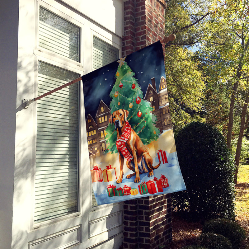 Double Sided Polyester Christmas, 40'' H x 28'' W