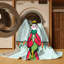 Tapis de vacances d'hiver de Noël lavable The Holiday Aisle®-793976651