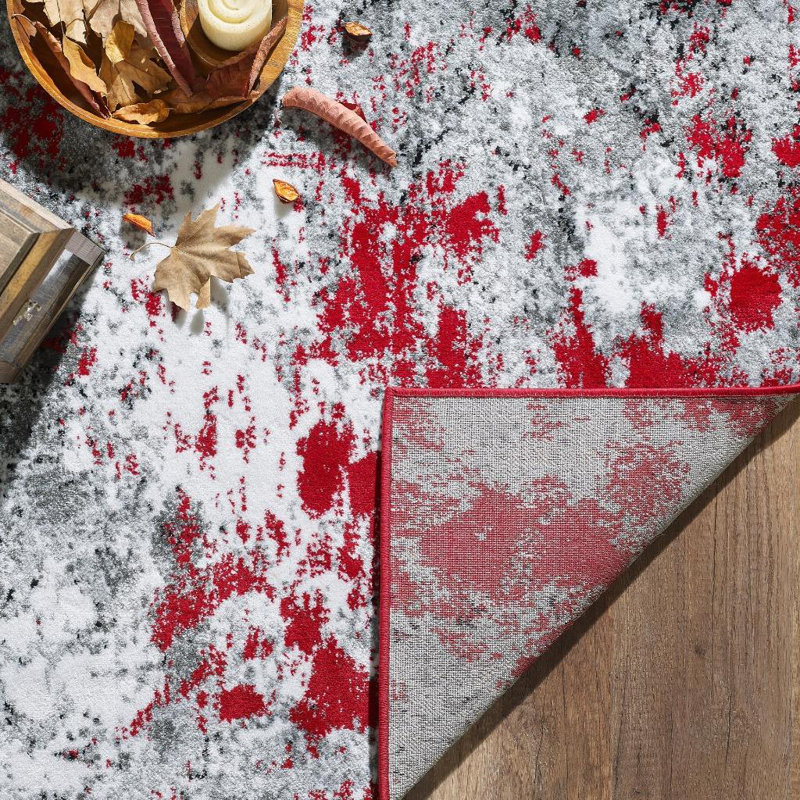 Abstract Indoor Rug, Rectangle 8' x 10'