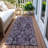 Malchow Washable Damask Indoor / Outdoor Rug-95853542