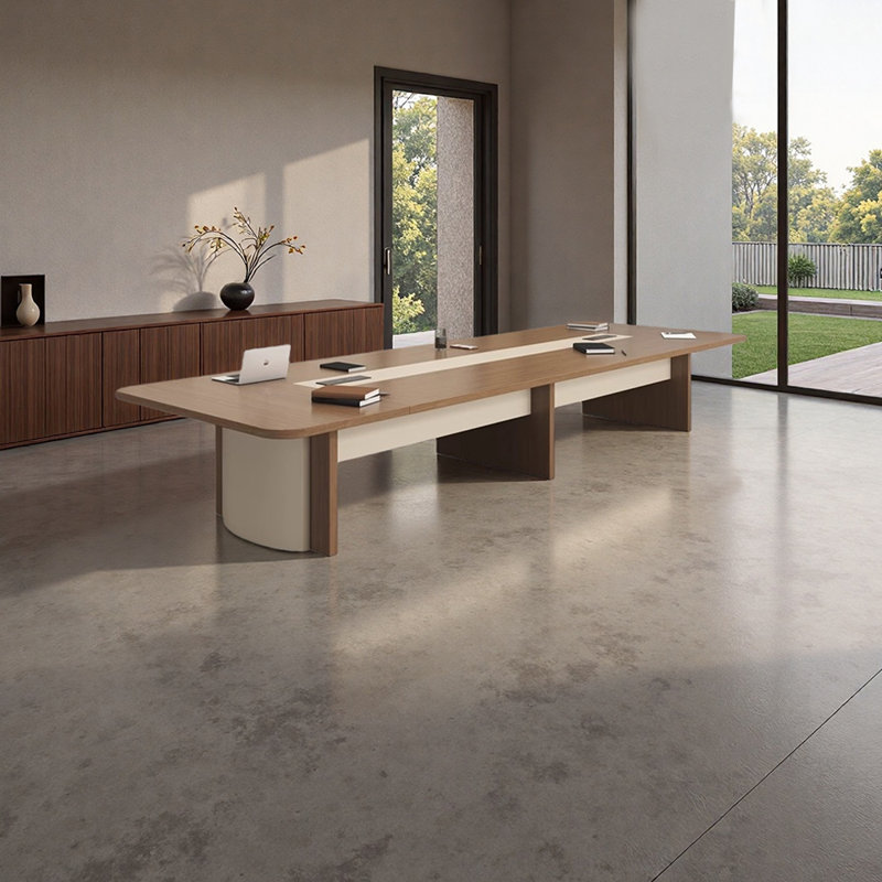 Table de conférence Sleek, H 29,52 po x L 216,53 po x l 62,99 po