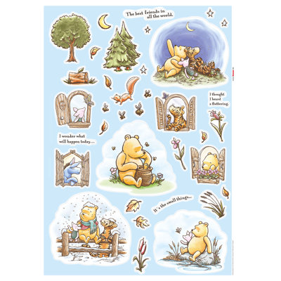 Wandaufkleber Winnie the Pooh Adventures